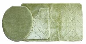 Koupelnová předložka Comfort Classic-15 -zelená - 3 set