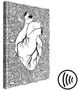 Obraz Čisté srdce (1 díl) vertikální