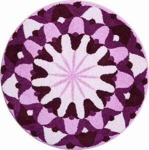 GRUND VĚDĚNÍ Mandala kruhová fialová průměr 80 cm