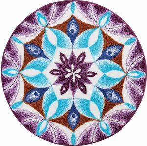 GRUND VDĚČNOST Mandala kruhová fialová průměr 80 cm