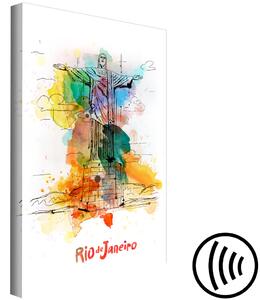 Obraz Duhové Rio (1-dílný) vertikální