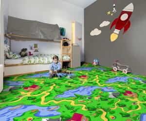 Ideal Dětský metrážový koberec Aljaška 5228 - Bez obšití cm