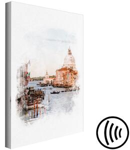 Obraz Akvarelová Venezia (1-dílný) vertikální