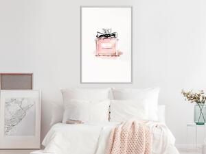 Artgeist Pink Scent Velikosti (šířkaxvýška): 20x30, Finální vzhled: Černý rám s paspartou