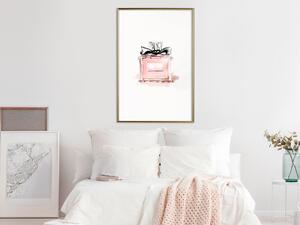 Artgeist Pink Scent Velikosti (šířkaxvýška): 20x30, Finální vzhled: Černý rám s paspartou