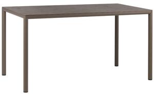 Nardi Hnědý zahradní stůl Piave 140 x 80 cm