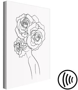 Obraz Fancy roses (1-dílný) vertikální
