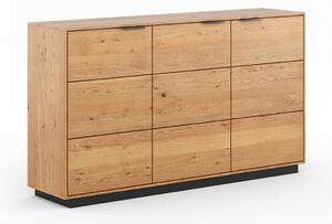 Massivo.cz Komoda Tinnaro 3D - Natural, dub, masiv