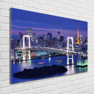 Fotoobraz na skle Most v Tokio pl-osh-100x70-f-46506945