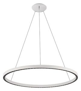 Mantra 8675 Riumar, bílé kruhové svítidlo 60+20W 3000K, se svícením nahoru/dolů, pr. 92,8cm