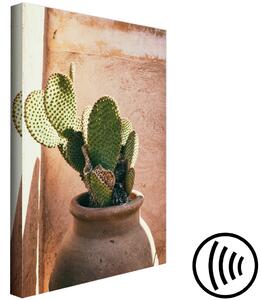 Obraz Kaktus v květináči (1-dílný) vertikální