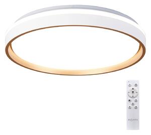Mantra 9537 Verona II, stopní svítidlo s dálkovým ovladačem LED 55W 3000-5000K, zlatá/bílá, průměr 50cm