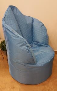 Sedací pytel Big Queen chair OMNIBAG 110x95x135 modrý