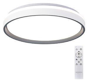 Mantra 9538 Verona II, stopní svítidlo s dálkovým ovladačem LED 55W 3000-5000K, šedá/bílá, průměr 50cm