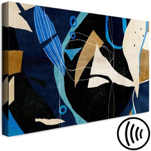 Obraz Abstraktní koláž - moderní grafika s barevnými tvary