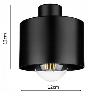 Nástěnná lampa 1xE27/20W/230V černá