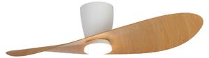 Mantra 9475 Surfer, designový ventilátor se svítidlem a dálk.ovladačem, LED 18W 3000-5000K, bílá/dřevěná, průměr 112cm