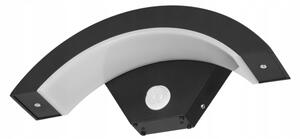 LED Venkovní nástěnné svítidlo se senzorem LED/10W/230V IP54 černá