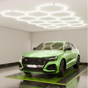 LED Stm stropní svítidlo HEXAGON LED/570W/85-265V 5000K CRI 90 IP54 bílá