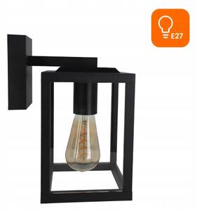 Venkovní nástěnná lampa 1xE27/40W/230V IP54 černá