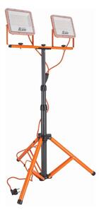 LED Reflektor se stojanem 2xLED/50W/230V 4500K IP65 oranžová