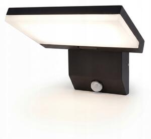 LED Venkovní nástěnné svítidlo se senzorem LED/18W/230V IP44 černá