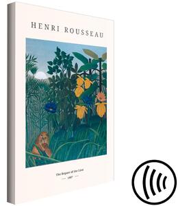 Obraz Henri Rousseau: Lví pohoštění (1-panel) vertikální
