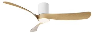 Mantra 9558 Nemo II M, lopatkový ventilátor se svítidlem a dálk. ovladačem, LED 19W 3000-5000K, bílá/dřevěná, průměr 122cm