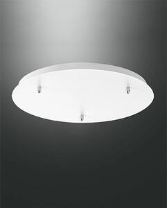 Fabas Kovový díl na připojení tří svítidel 3481-51-102 bílá rozeta, montura 50cm