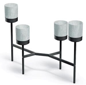 PROSPERPLAST Stojan na květiny BLOOMIE STAND šedý 125x55x81,5 cm