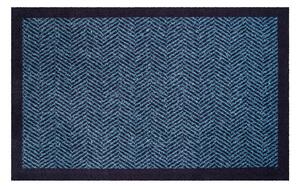 GRUND Rohožka do domácnosti HERRINGBONE modrá Rozměr: 50x70 cm