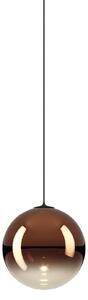Lodes 17120 4627 Random Solo 10, závěs z bronzového foukaného skla/černý kabel, 1x3W LED 2700K, prům.10cm