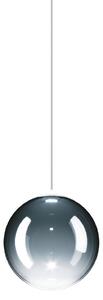 Lodes 17111 8827 Random Solo 12, závěs z azurově modrého foukaného skla, 1x1W LED 2700K, prům.12cm