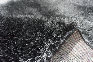 Berfin Dywany Kusový koberec Seven Soft 7901 Black Grey - 200x290 cm