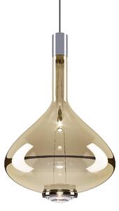 Lodes 14827 4530 Sky-Fall Large, závěsné svítidlo zlaté sklo/chrom, 12W LED 3000K, prům. 36cm