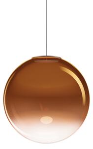 Lodes 26011 5823 Non Random 33, závěs z oranžového foukaného skla, 1x7W LED 2200/2700/3000K, prům.33cm