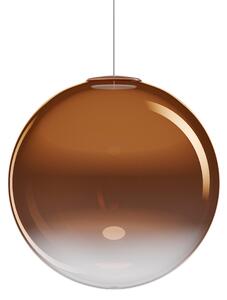 Lodes 26013 4623 Non Random 43, závěs z bronzového foukaného skla, 1x7W LED 2200/2700/3000K, prům.43cm