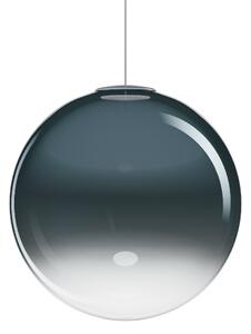 Lodes 26013 8623 Non Random 43, závěs z azurově modrého foukaného skla, 1x7W LED 2200/2700/3000K, prům.43cm