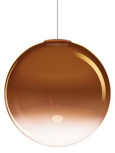 Lodes 26013 5823 Non Random 43, závěs z oranžového foukaného skla, 1x7W LED 2200/2700/3000K, prům.43cm
