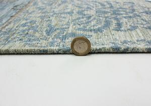 Flair Rugs koberce Kusový koberec Manhattan Patchwork Chenille Duck Egg - 155x230 cm