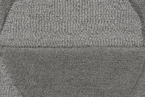 Flair Rugs koberce Kusový koberec Moderno Gigi Grey kruh ROZMĚR: 160x160 (průměr) kruh