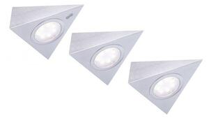 LD 84110-55-3 THEO LED skříňkové svítidlo, ocel, 3-ramenné, trojúhelníkové, moderní 3000K - LEUCHTEN DIREKT / JUST LIGHT