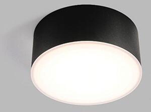 LED2 1010153 BUTTON II stropní svítidlo LED D150mm 6-12W/600-1200lm 3000K/4000K černá