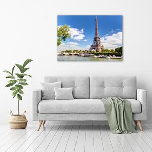 Foto obraz sklo tvrzené Eiffelova věž Paříž pl-osh-100x70-f-59254074
