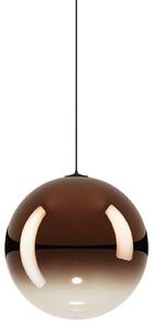 Lodes 17123 4627 Random Solo 18, závěs z bronzového foukaného skla/černý kabel, 1x1W LED 2700K, prům.18cm