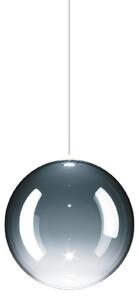 Lodes 17113 8827 Random Solo 18, závěs z azurově modrého foukaného skla, 1x1W LED 2700K, prům.18cm