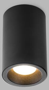 LED2 1150523 TUBUS B stropní bodové povrchové svítidlo LED D84,5mm 9W/735lm 2700K černá