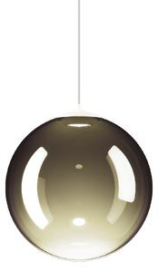 Lodes 17114 7127 Random Solo 23, závěs ze zlatozeleného foukaného skla, 1x3W LED 2700K, prům.23cm