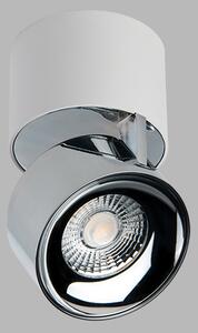 LED2 11508315 KLIP ON stropní bodové nastavitelné sklopné svítidlo 11W / 770lm 3000K bílá / chrom