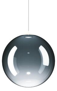 Lodes 17115 8830 Random Solo 28, závěs z azurově modrého foukaného skla, 1x3W LED 3000K, prům.28cm